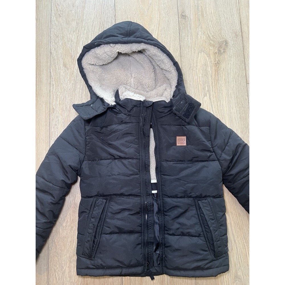 London Fog Boys‎ Black Puffer Jacket Size Medium (10/12)